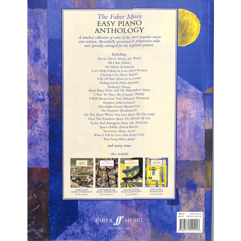 Easy piano anthology