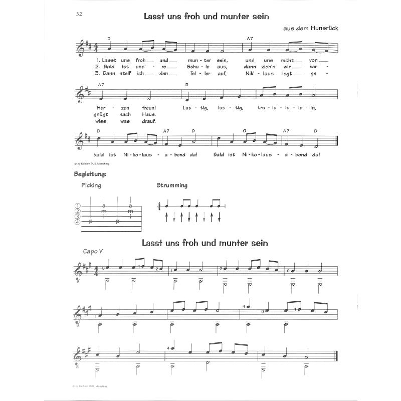 Play Guitar Christmas mit Schildi