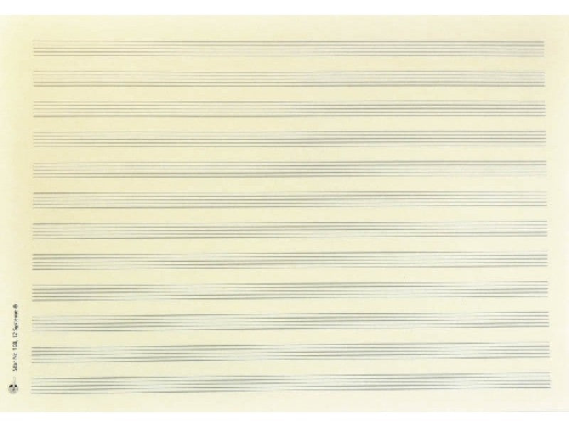 5 Bogen Notenpapier A4 quer