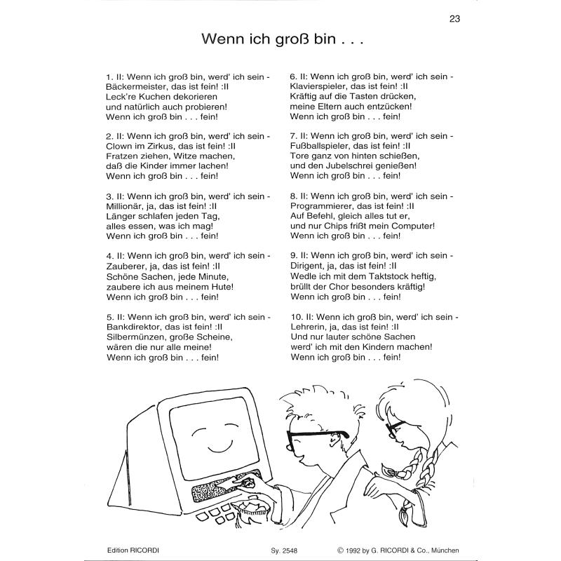 Neue Kinderlieder