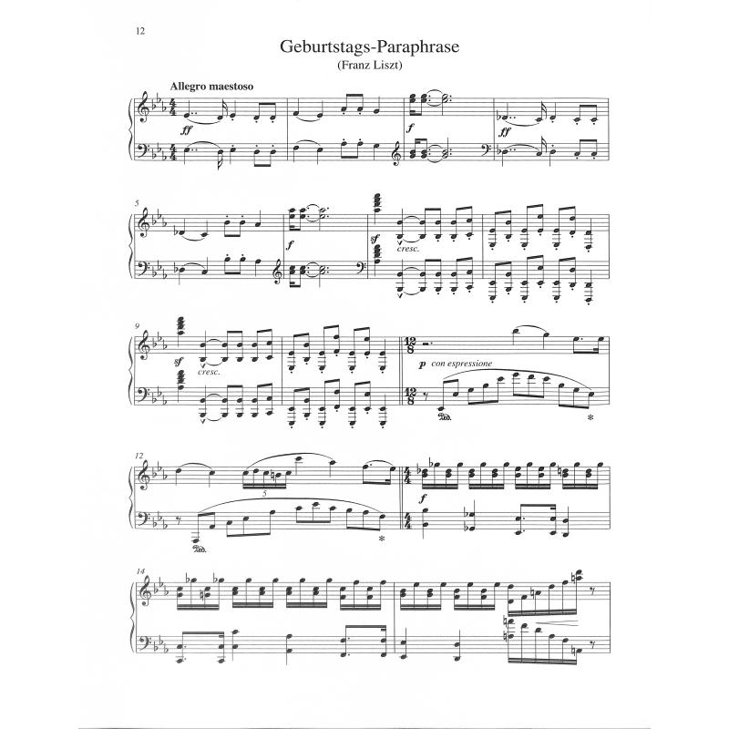 Happy Birthday - Variationen im Stile grosser Meister