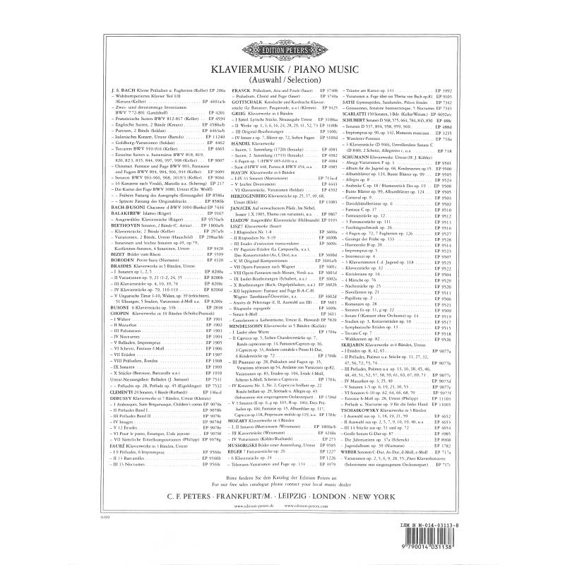 Das wohltemperierte Klavier 2