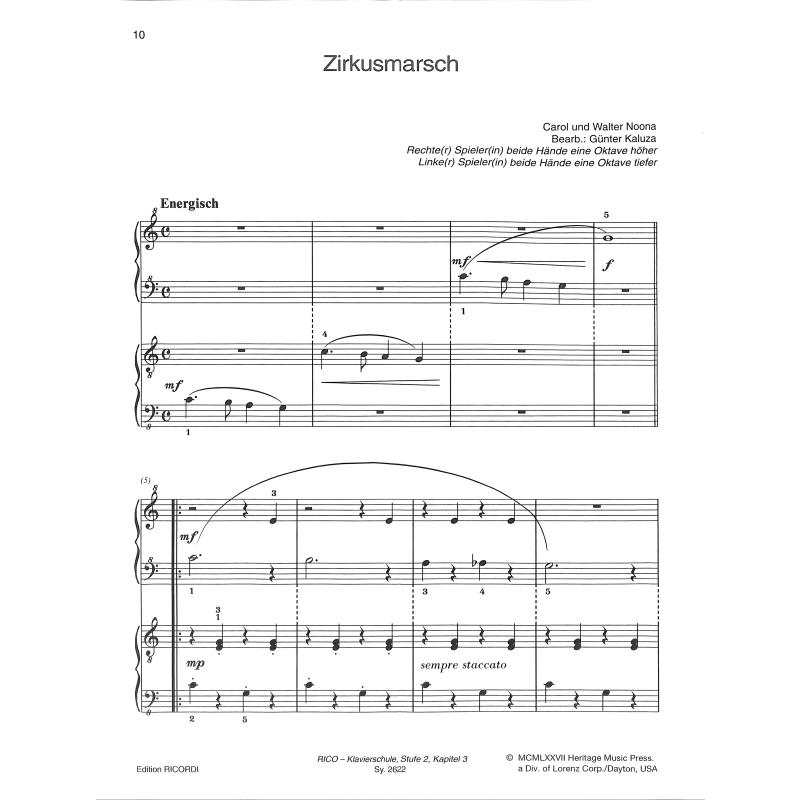 Rico + Rica spielen vierhändig 2