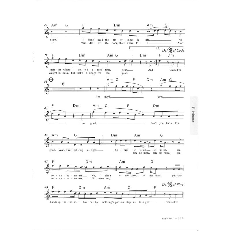 Easy Charts play along 14