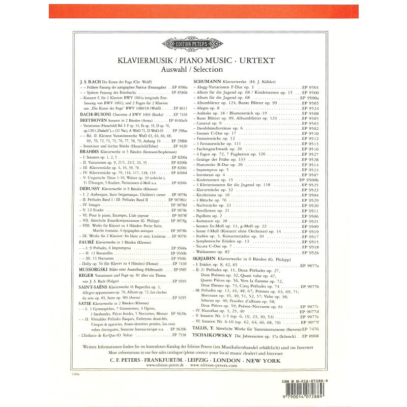 Klavierwerke 1 - Etüden op 8 - 42 - 65