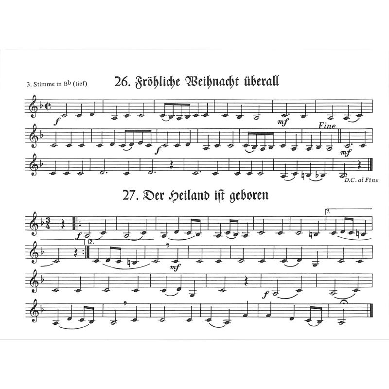 27 Lieder zur Weihnachtszeit 1