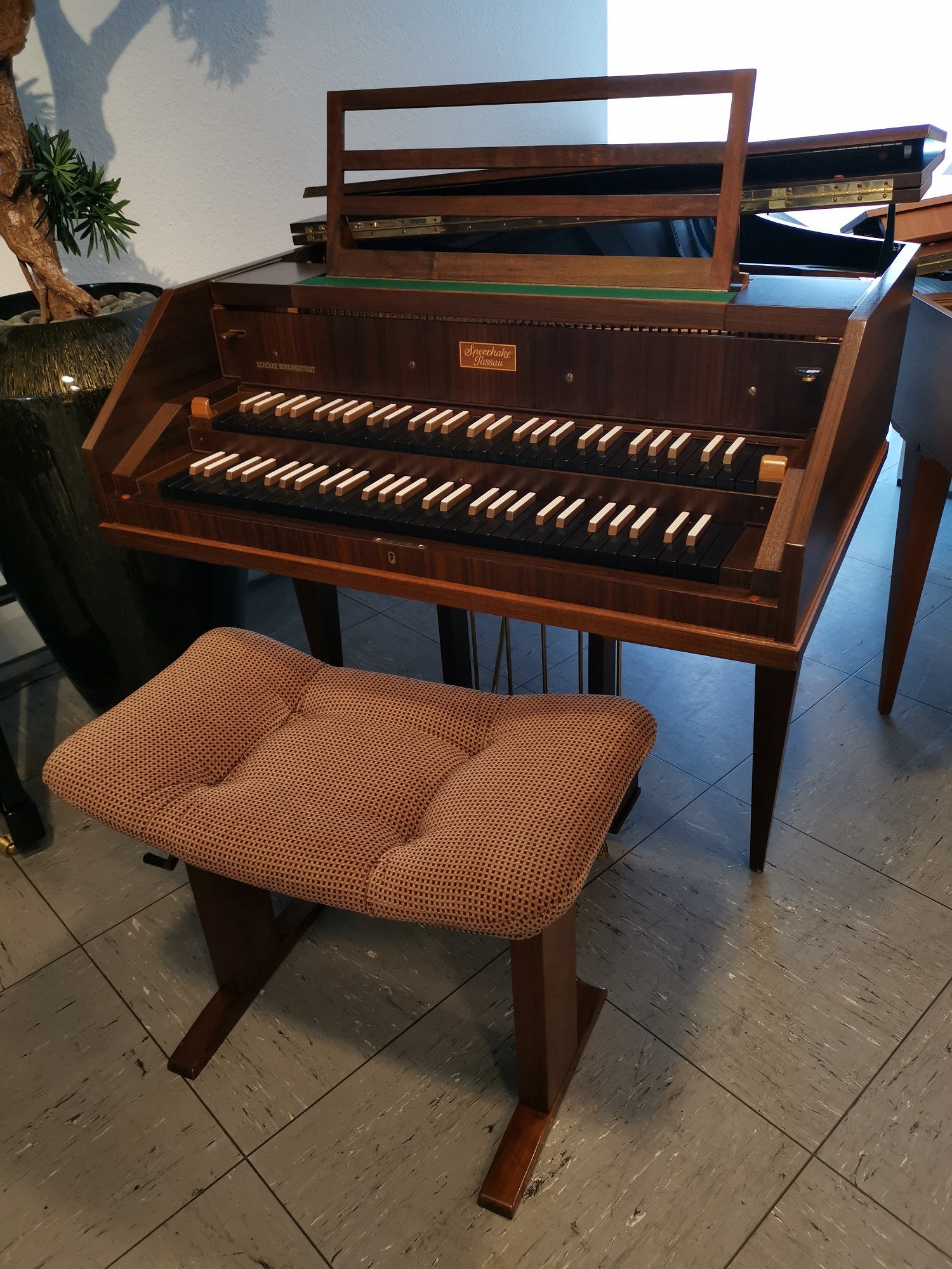 224  8'8'4' Fuß zweimanualig