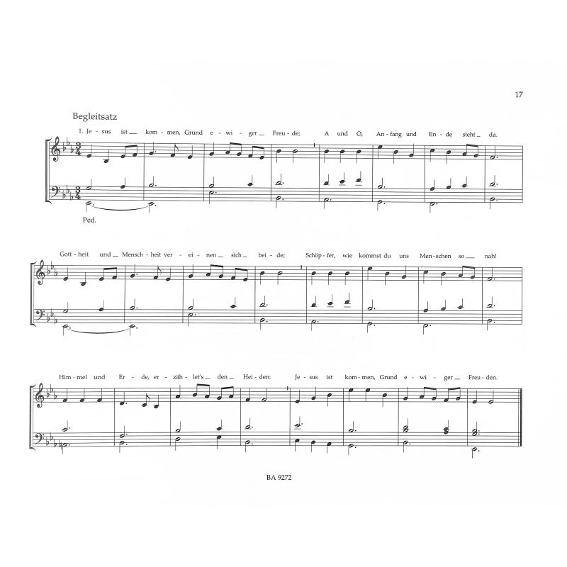 Kleine Choralvorspiele + Begleitsätze zu den Liedern des EG