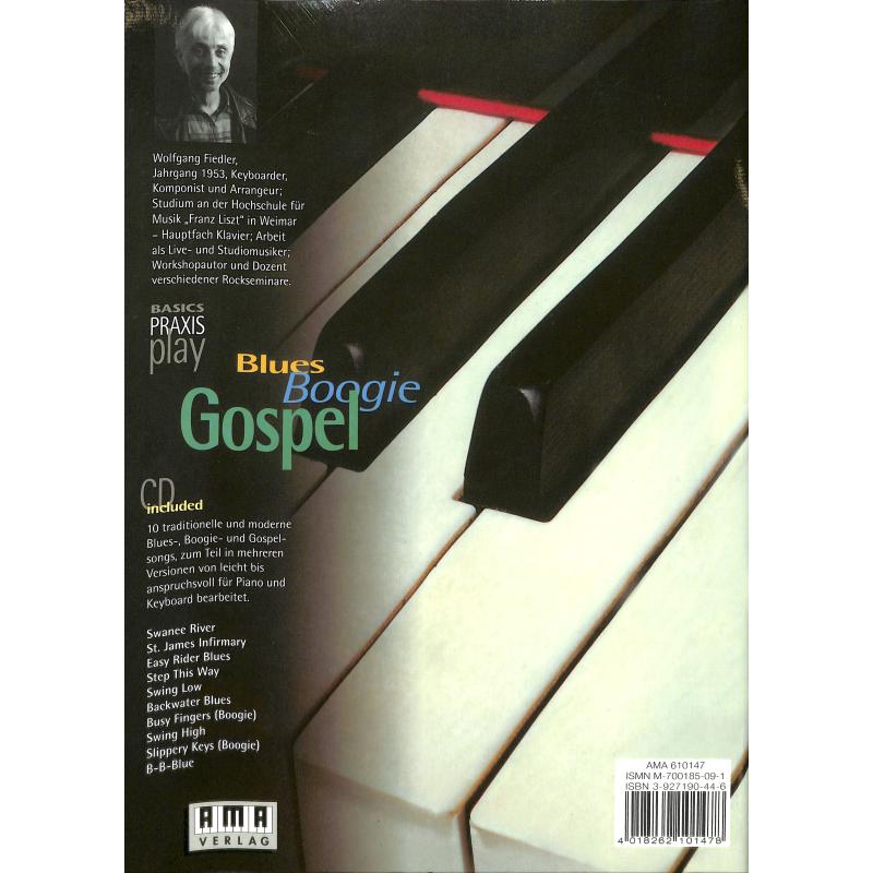 Play basics Blues Gospel + Boogie