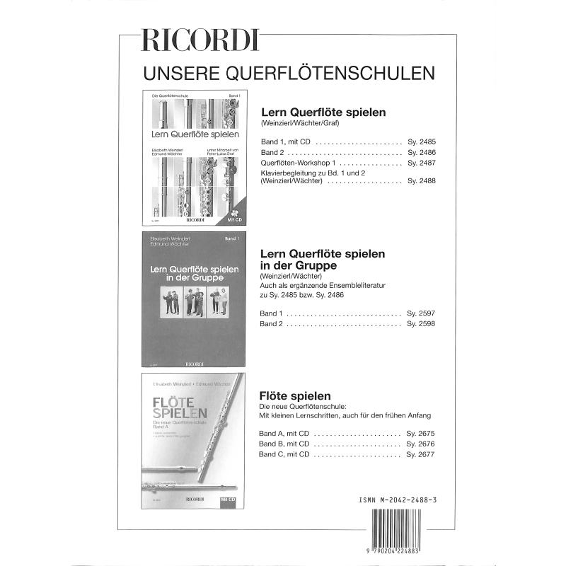 Lern Querflöte spielen 1 + 2