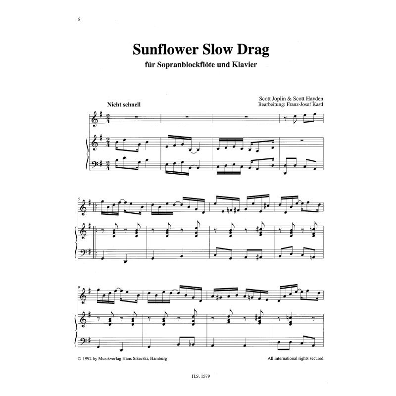 Peacherine Rag / sunflower slow drag
