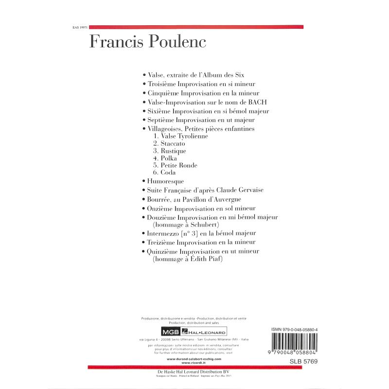 En vingt morceaux | The best of