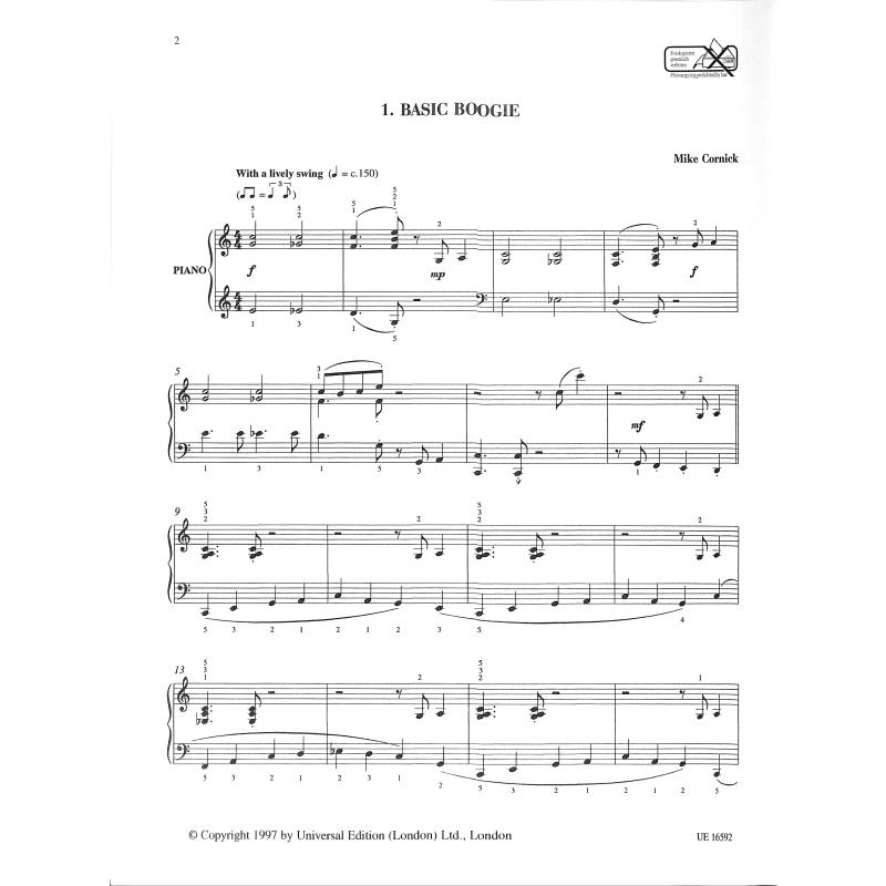 Boogie piano book