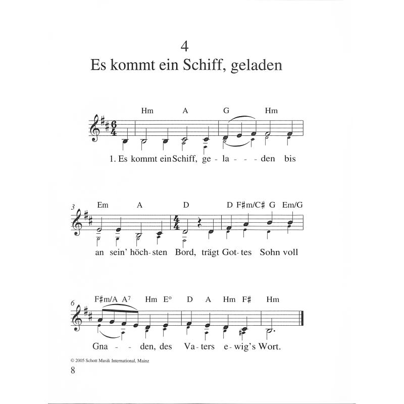 Singen mit Spaß - Lieder zur Weihnachtszeit