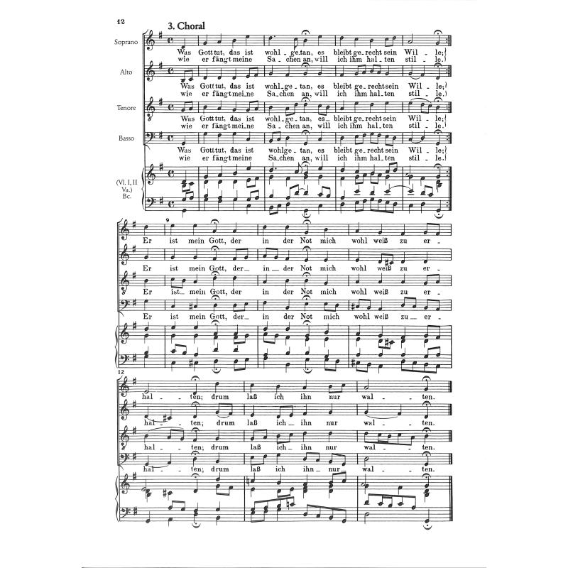 Kantate 144 nimm was dein ist und gehe hin BWV 144
