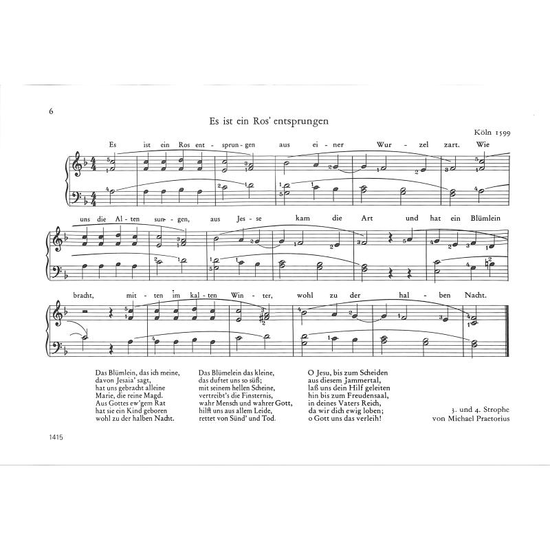 Das Weihnachtsliederbüchlein