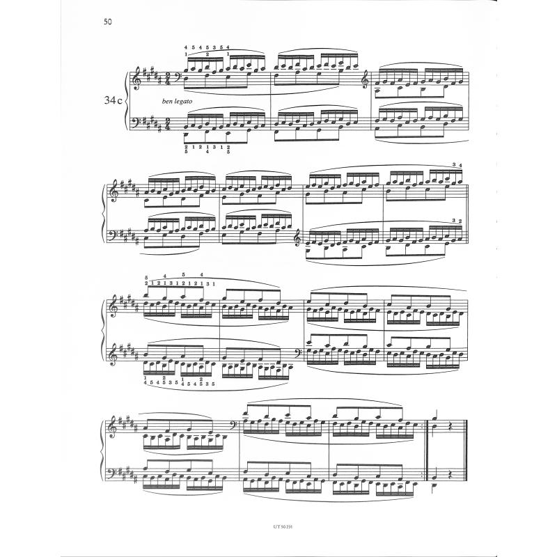 51 Übungen für das Pianoforte