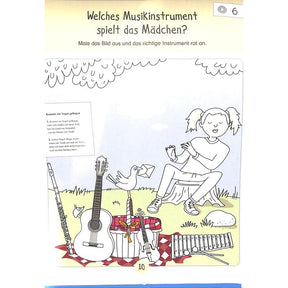 Mein Instrumenten Rätselblock