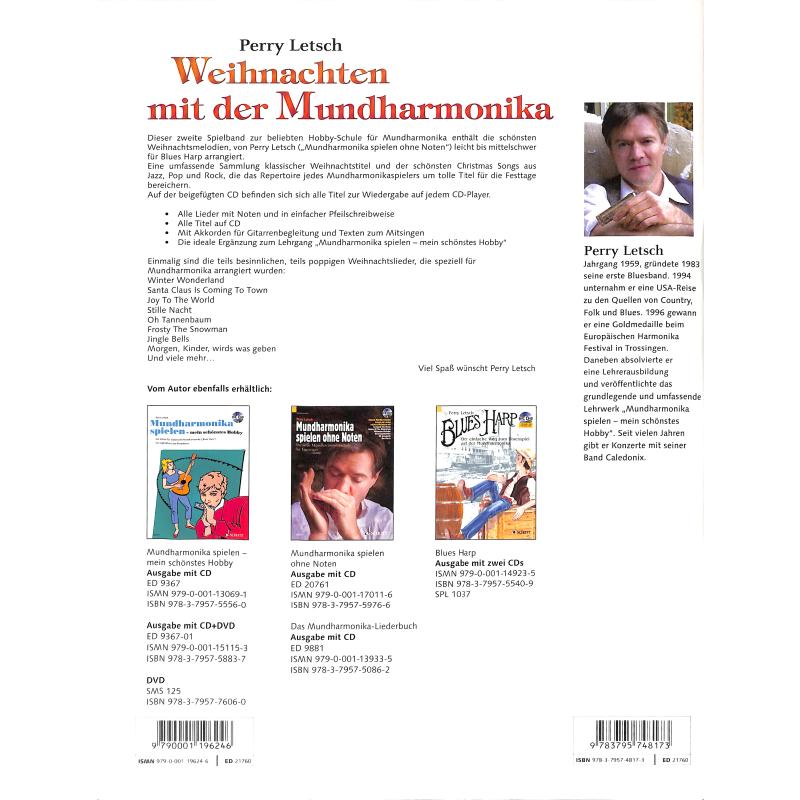 Weihnachten mit der Mundharmonika