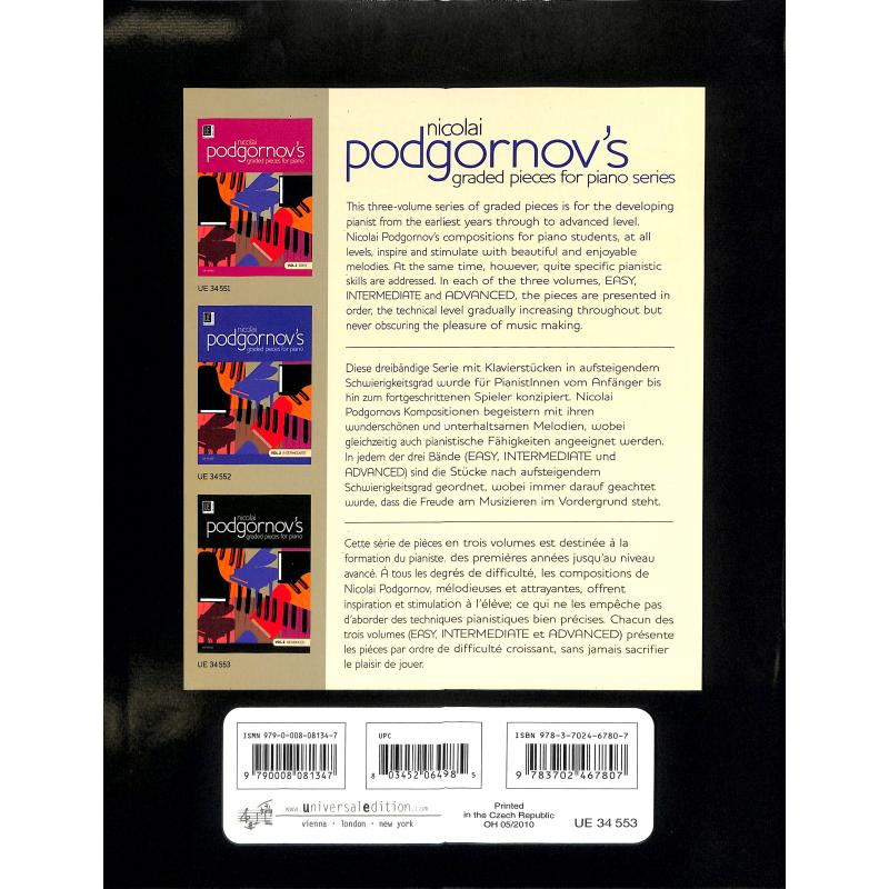 Graded pieces for piano 3