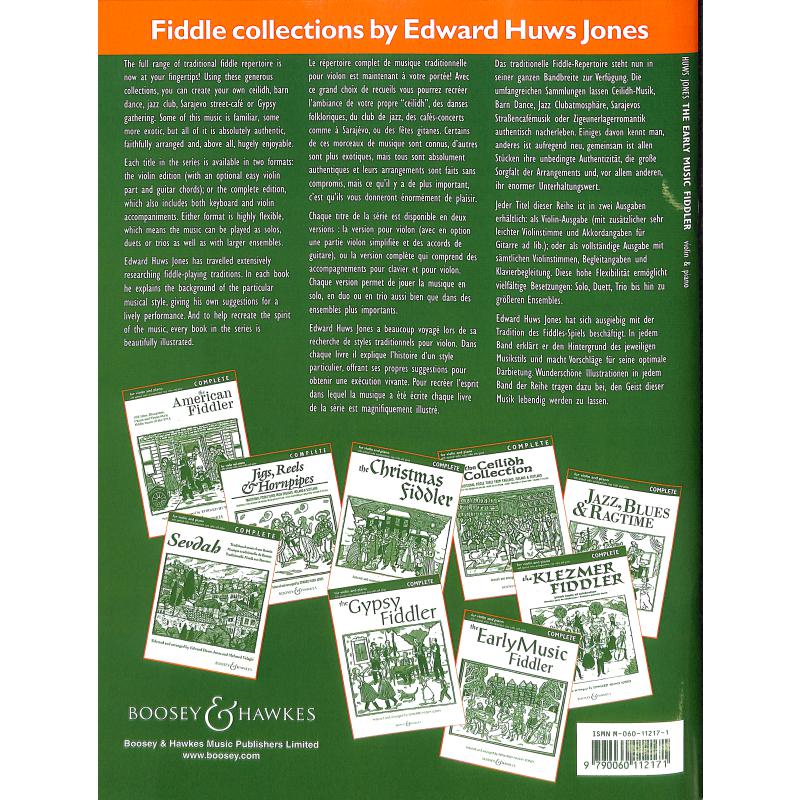 Early music fiddler