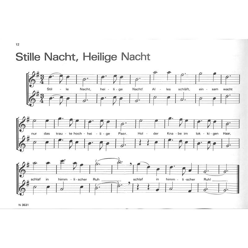 Das Weihnachtsliederbuch