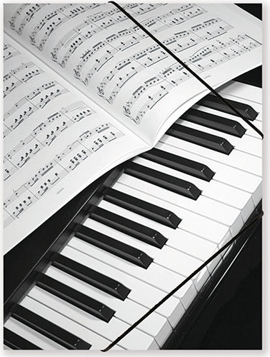 Gummispannmappe Klavier