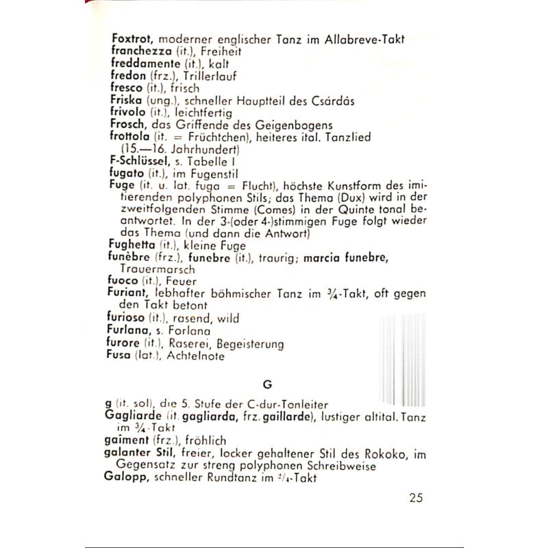 Musikwörterbuch