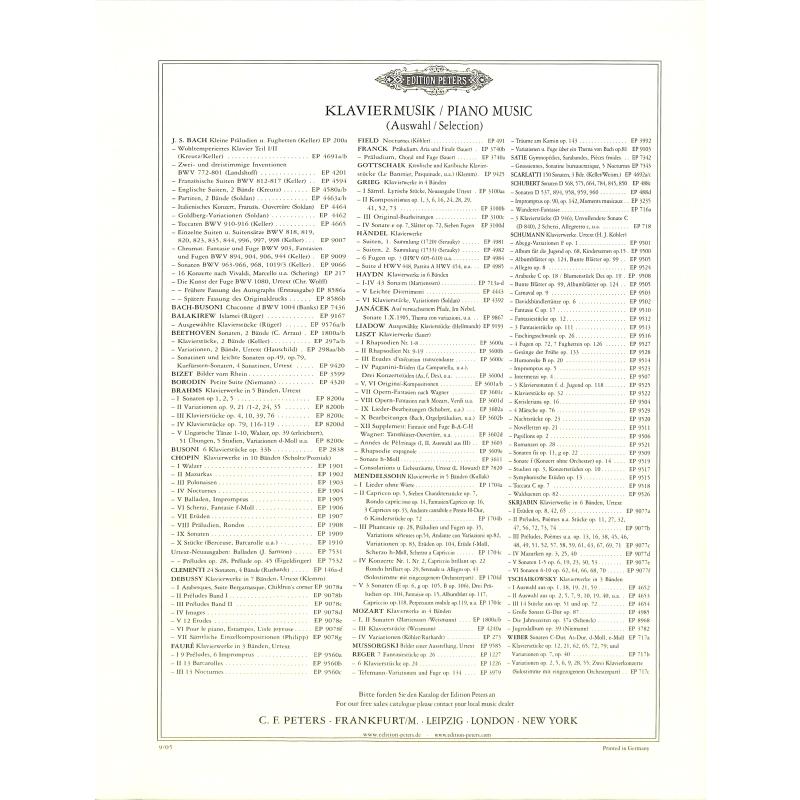 Präludium Aria + Finale