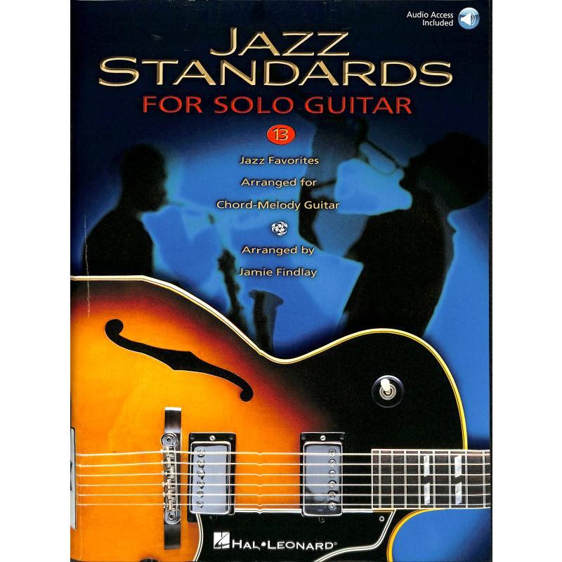 Jazz standards for solo guitar