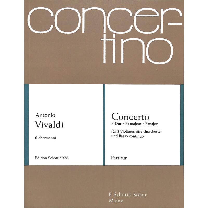 Concerto F-Dur RV 551 F 34 PV 278