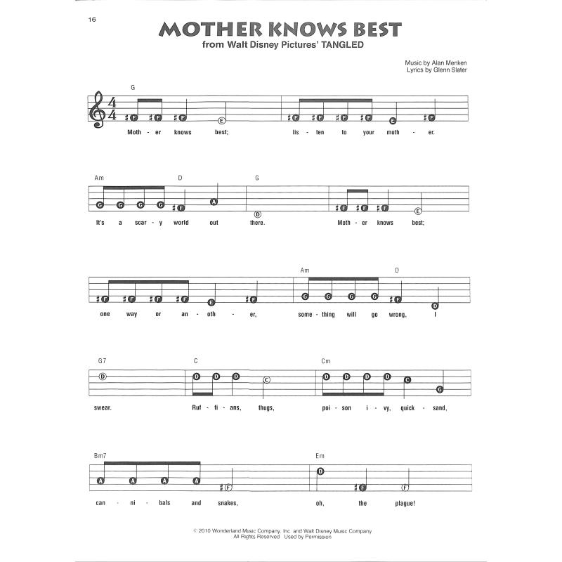 Songs from Frozen Tangled and Enchanted