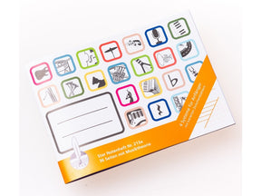 Notenheft A5 quer 36 Seiten mit Zwischenblättern