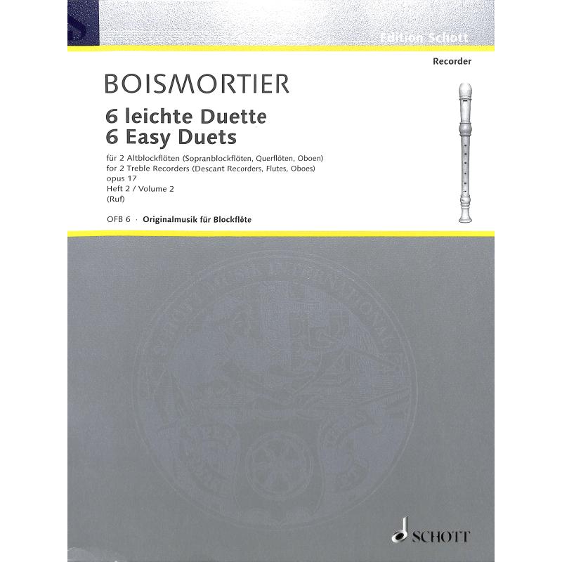 Leichte Duette op 17/2