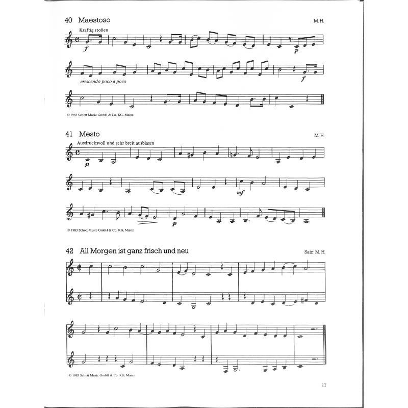 Spielbuch 1 - Spielstücke Kanons + Duette