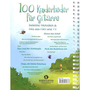 100 Kinderlieder für Gitarre