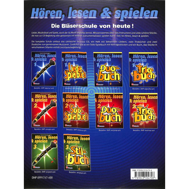 Hören lesen + spielen 1 - Schule