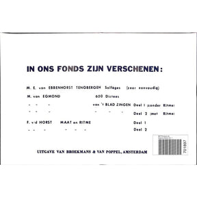 Maat en ritme 1 (Gehörbildung)