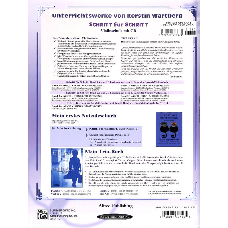 Schritt für Schritt macht alle mit 3a