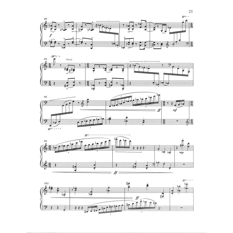 5 Etudes after J S Bach