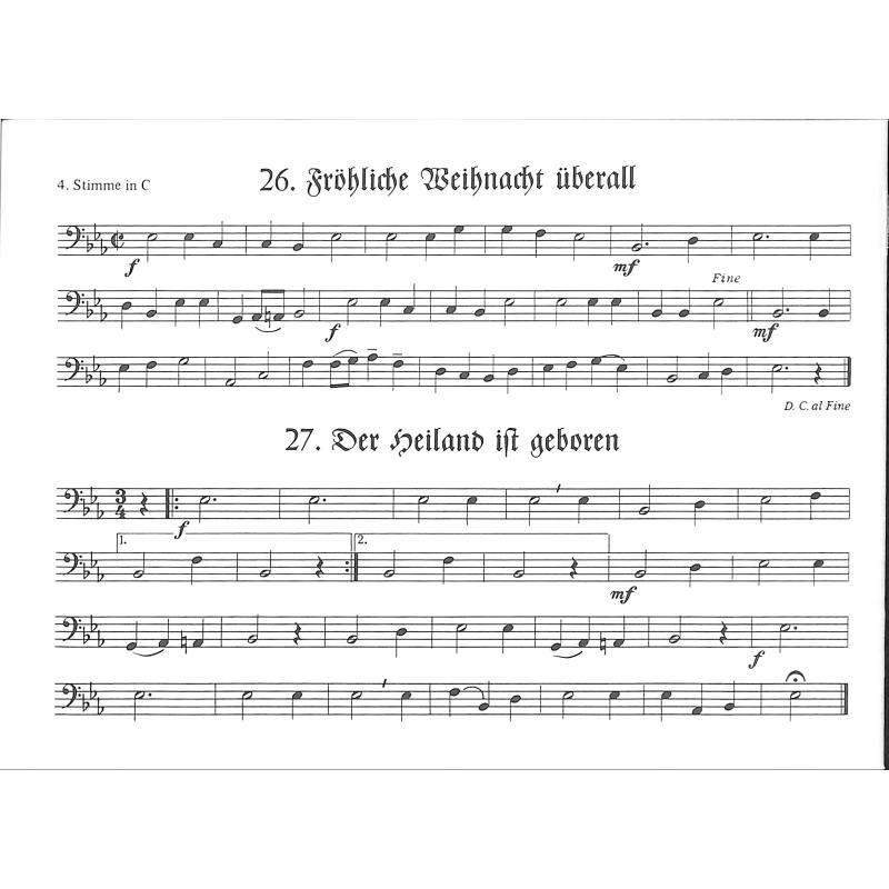 27 Lieder zur Weihnachtszeit 1