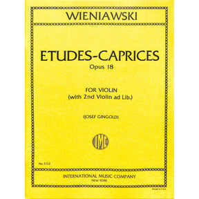 6 Etudes caprices op 18