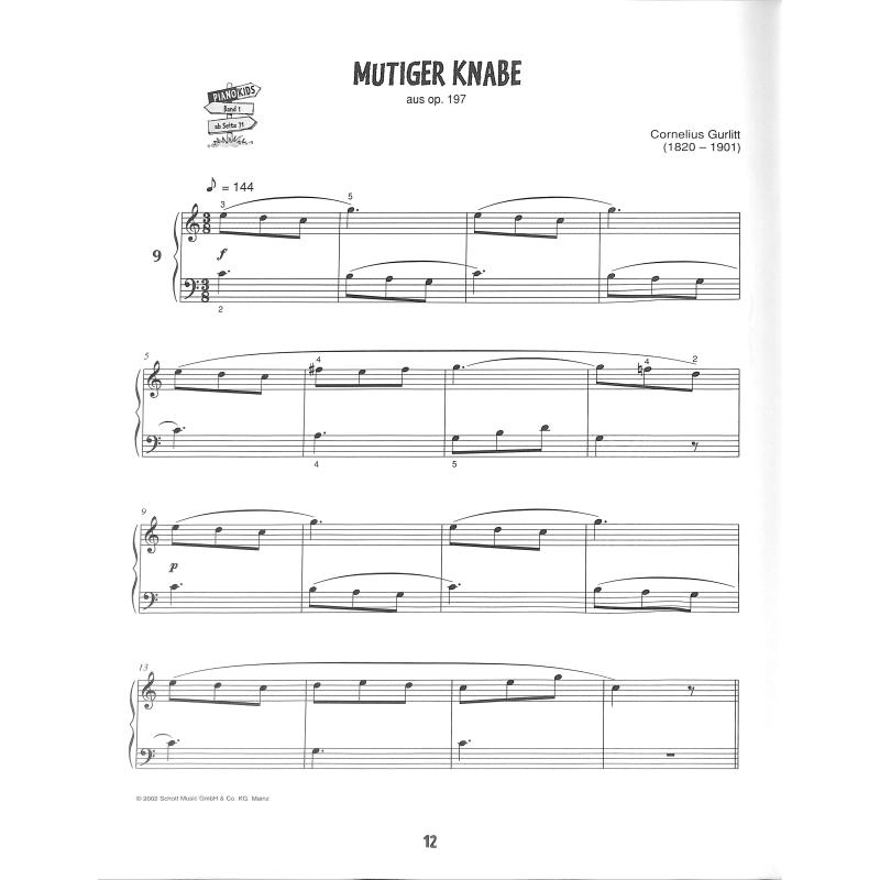 Piano kids first fun | Allererste Vorspielstücke und Lieder