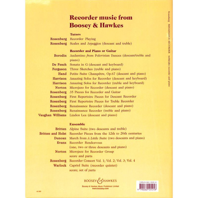 Renaissance recorder