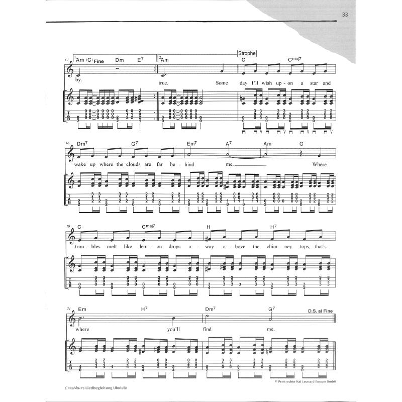 Crashkurs Liedbegleitung Ukulele