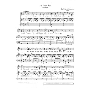 Ich liebe dich (WOO 123) G-Dur