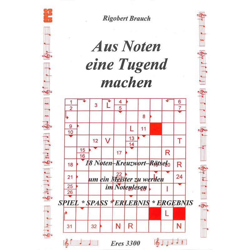 Aus Noten eine Tugend machen | Kreuzworträtsel Musik