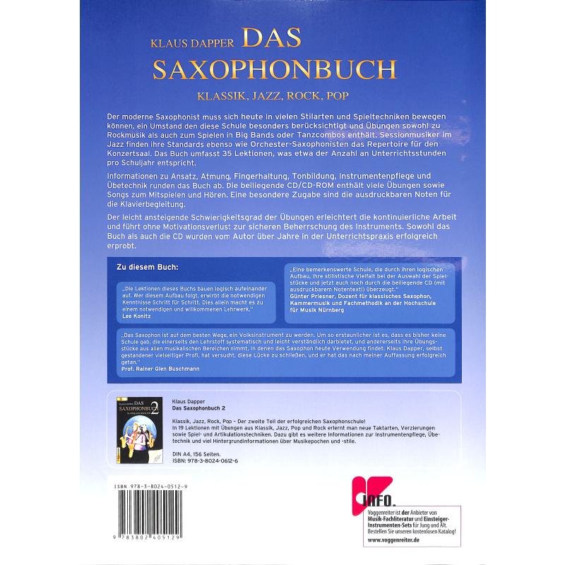 Das Saxophonbuch 1