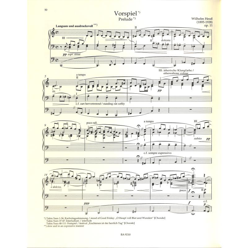 Orgelmusik zur Passions + Osterzeit