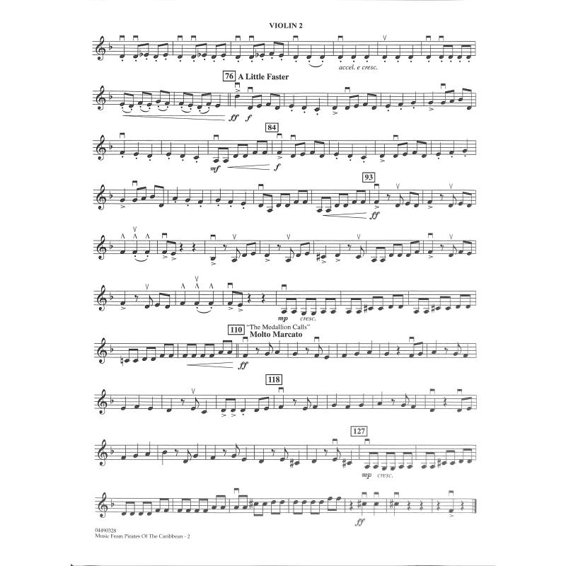 Music from pirates of the caribbean